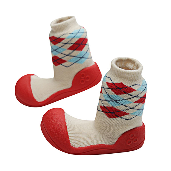 attipas argyle red pa01 a3 Giầy tập đi Attipas Argyle - Sỉ giầy Attipas - Giầy xinh cho bé gái