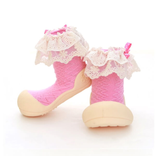 Giầy tập đi Attipas Lady Pink - AW02 - Sỉ giầy cho bé tập đi Hàn Quốc