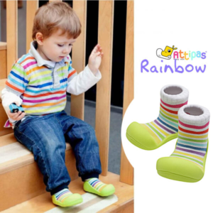 Giầy cho bé tập đi Attipas Rainbow - Giầy trẻ em cao cấp - Giầy chức năng tập đi cho bé