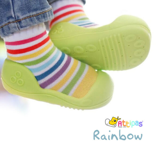 Giầy cho bé tập đi Attipas Rainbow - Giầy trẻ em cao cấp - Giầy chức năng tập đi cho bé