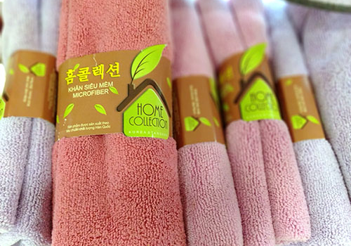 Khăn micorfiber - nguồn sỉ khăn mặt, khăn tắm cao cấp Hàn Quốc