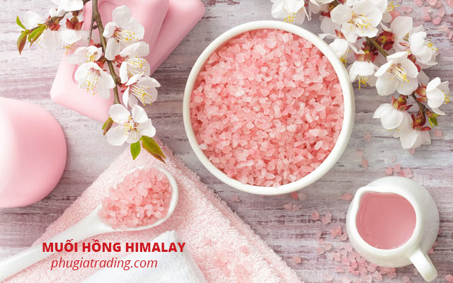 Muối hồng himalaya - muối ăn cao cấp - muối hồng làm đẹp - muối hồng